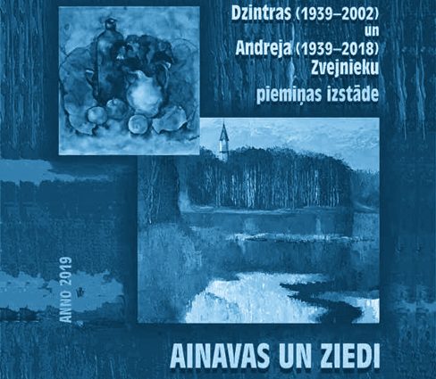 Dzintras un Andreja Zvejnieku piemiņas izstāde “Ainavas un ziedi” (2019)