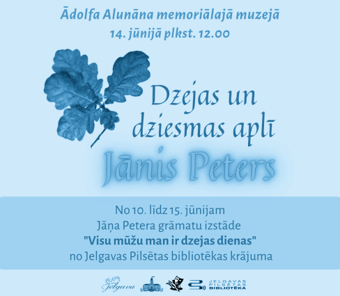 Dzejas un dziesmas aplī Jānis Peters