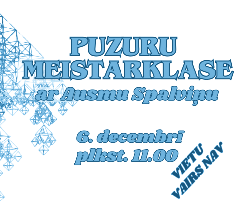 Puzuru meistarklase ar Ausmu Spalviņu