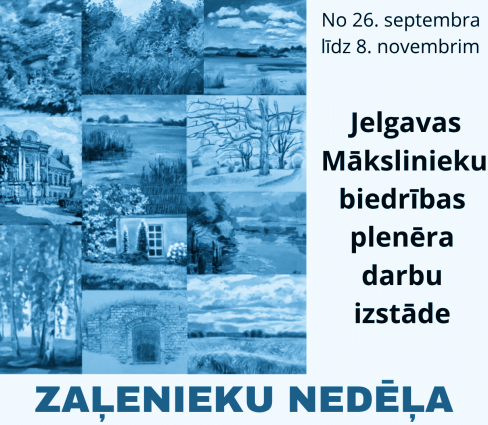 JMB plenēra darbu izstāde “Zaļenieku nedēļa”